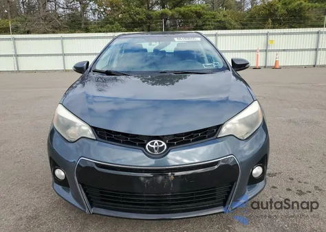 2015 Toyota Corolla L z USA, uszkodzony, nr VIN 2T1BURHEXFC235036